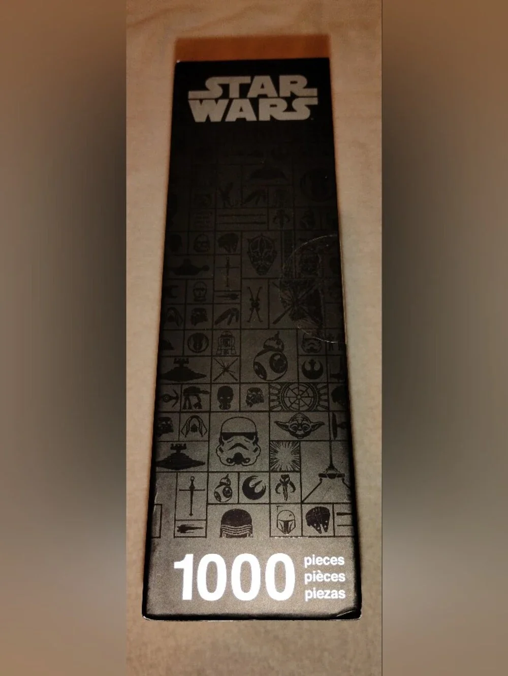 Star Wars Puzzle Featuring Darth Vader Exhibit Series